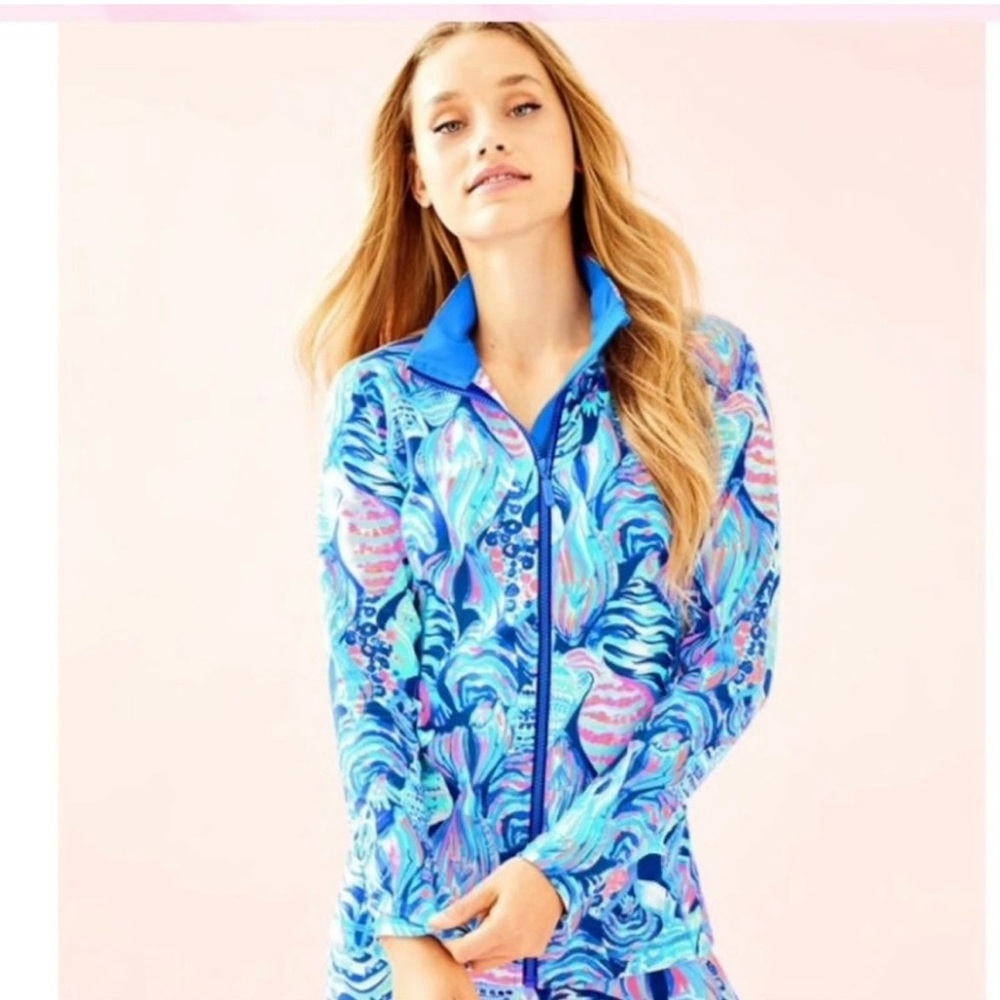 Lilly Pulitzer Sunset Key Luxletic Jacket